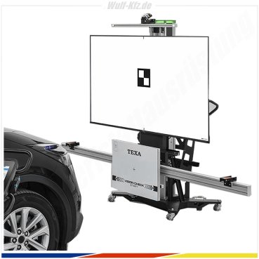 Texa VISION CHECK ADAS Kalibriersystem im Einsatz